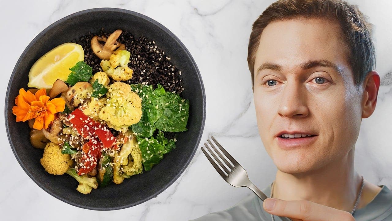 Healthy meal planning illustration